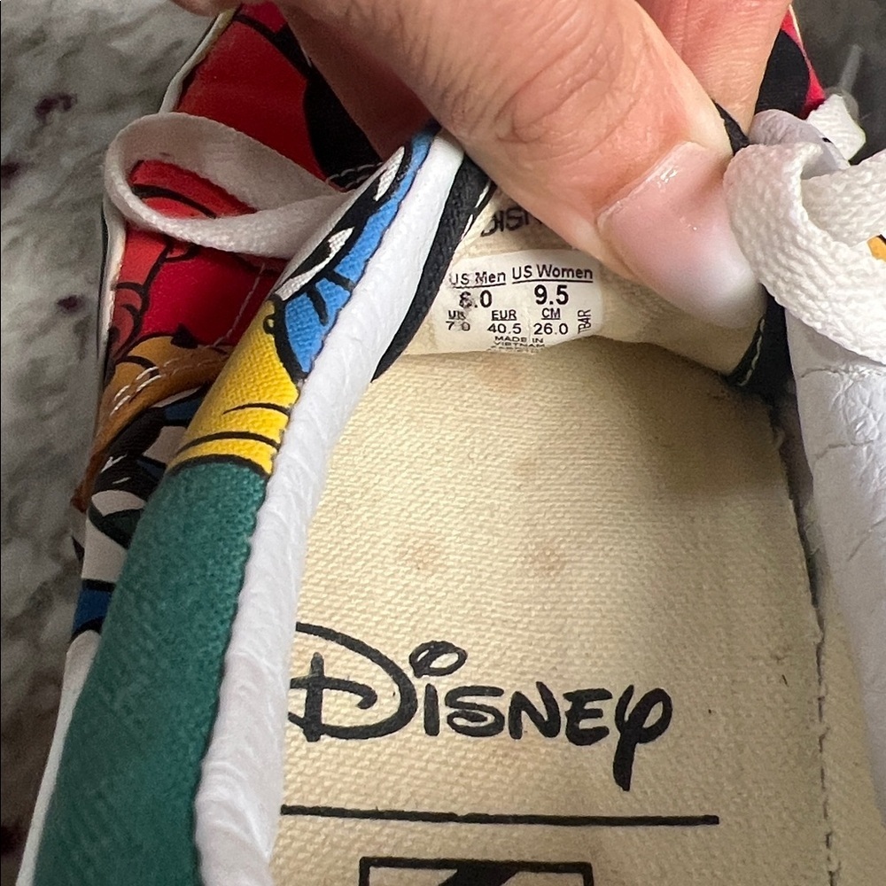 ⨠Disney x Vans Mickey Mouse Sneakers â Womenâs 9.5 ⨠- Picture 8 of 8